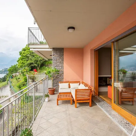 Lägenhet La Breva - Terrazzo Panoramico Vista Di *