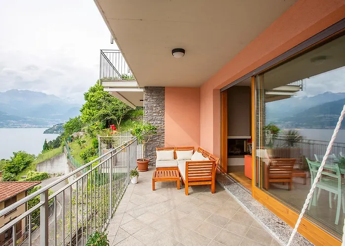 Lägenhet La Breva - Terrazzo Panoramico Vista Di *