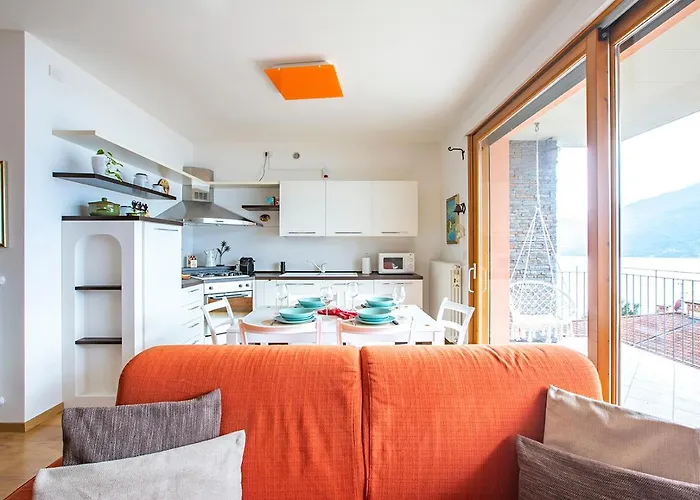 Lägenhet La Breva - Terrazzo Panoramico Vista Di